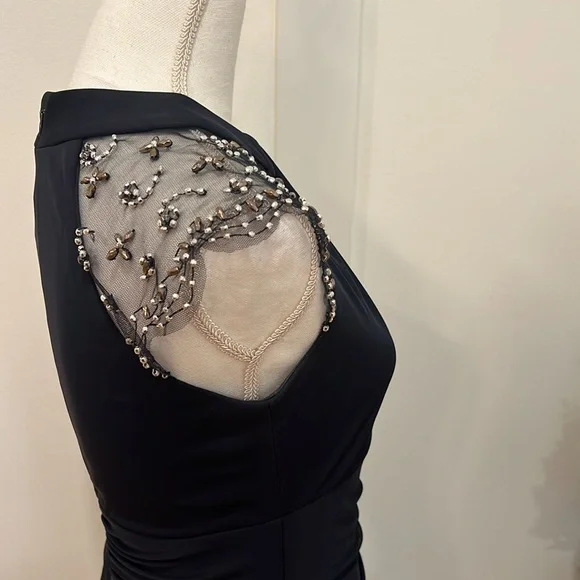 Navy blue formal dress - Picture 10 of 12